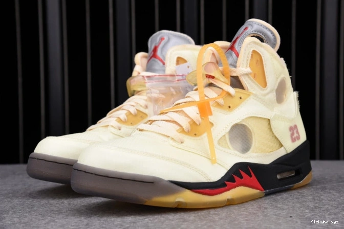Retro 5 Jordan Sail OFF-WHITE DH8565-100 0702